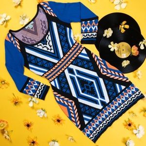 Geometric Boho Dress